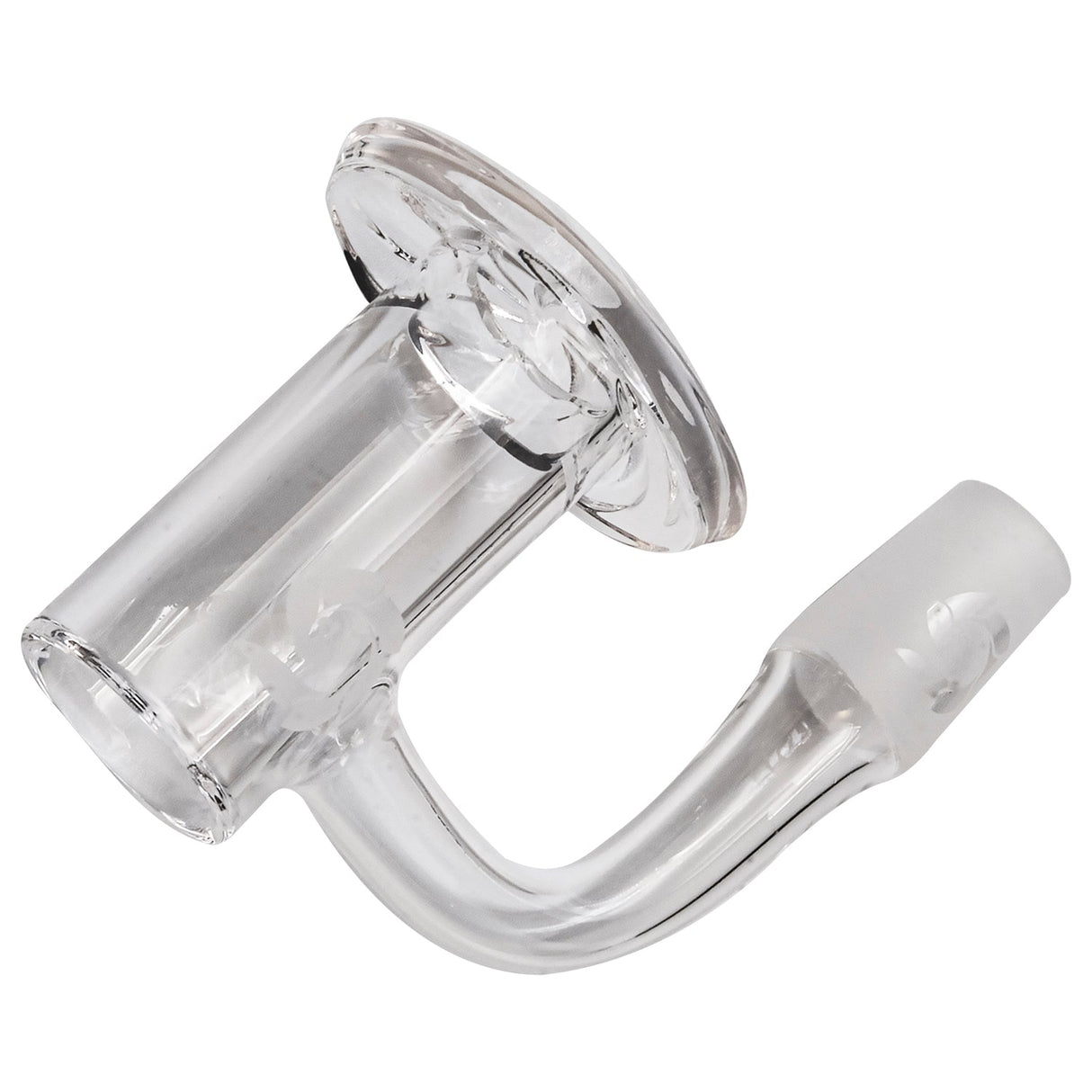 Glasshouse Bevel Top Hurricane 25mm Cup Quartz Banger, Male Joint, for Dab Rigs
