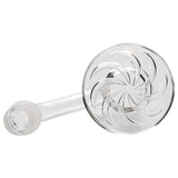 Glasshouse Bevel Top Hurricane 25mm Cup Quartz Banger for Dab Rigs, Male Joint, Top View