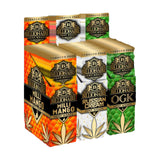 Billionaire Hemp Wraps 25 Pack, Tobacco-Free Blunt Wraps for Dry Herbs, Front View