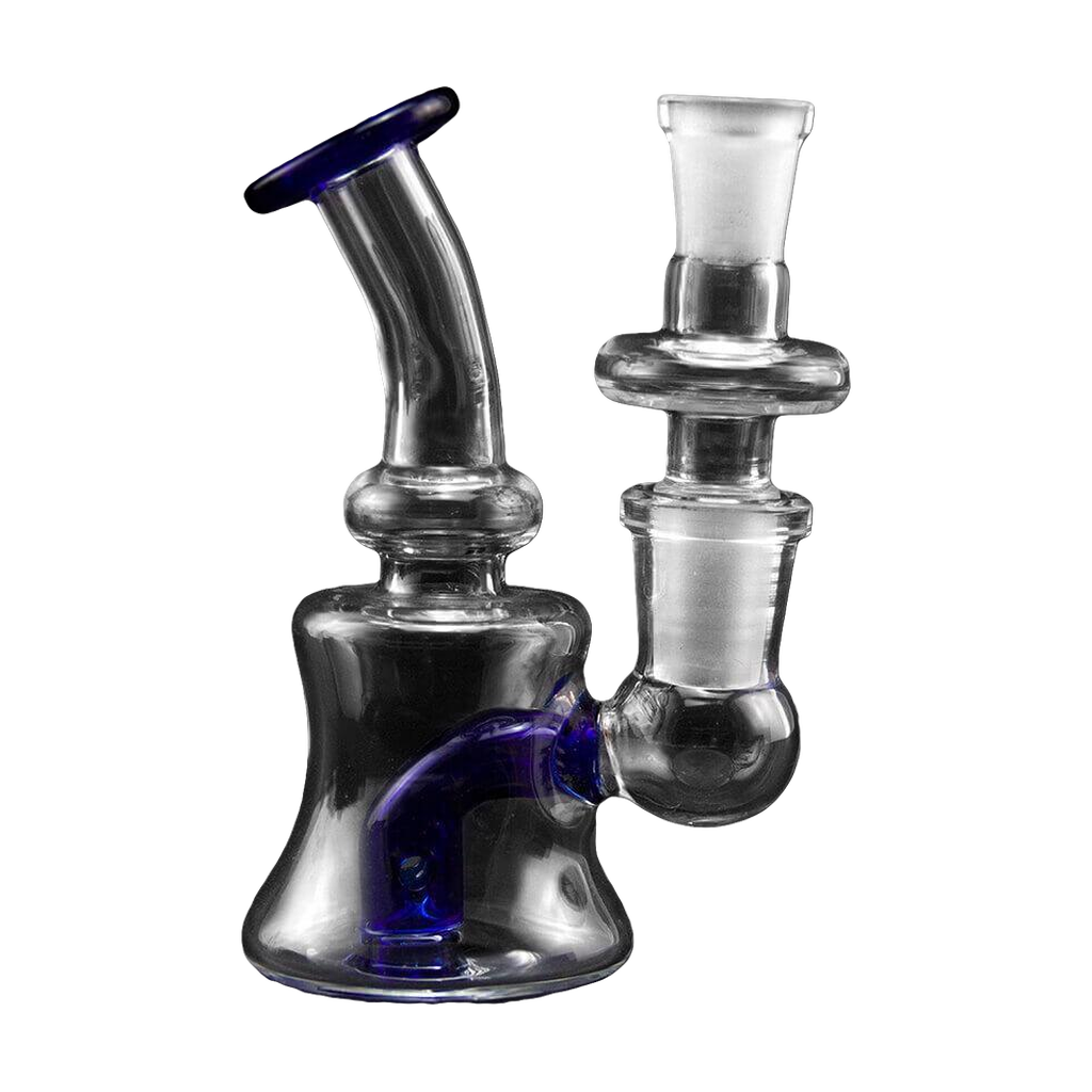 PILOT DIARY Universal Glass Adapter, 14mm Male to 10mm Female, clear on black background