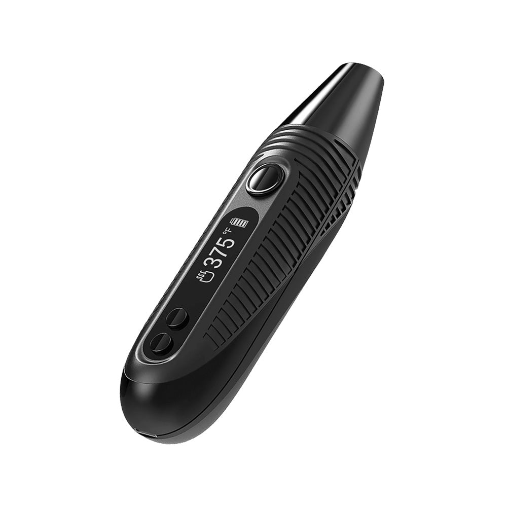 Boundless CFC 2.0 Vaporizer with digital temperature display, 2800mAh, angled side view