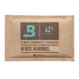 Boveda Humidipak 62% front view, 2-way humidity control packet for freshness