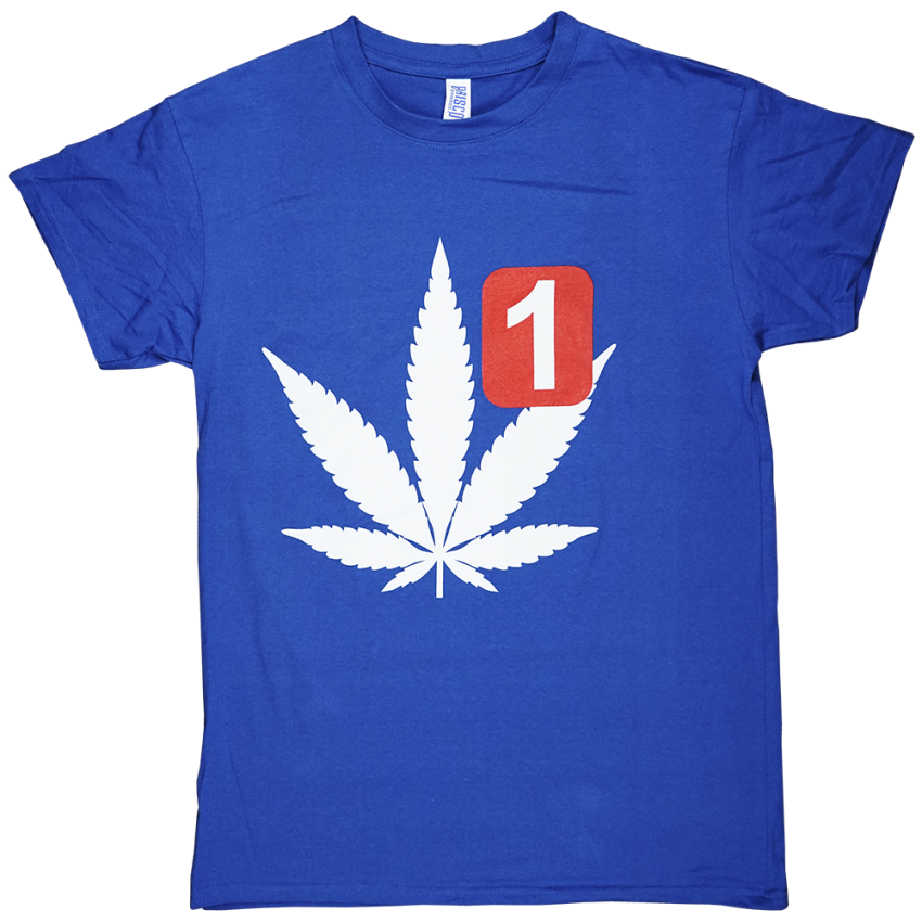 Brisco Brands Hemp Leaf T-Shirt