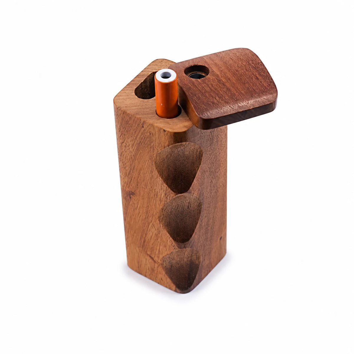 Handmade Wooden Grip Dugout w/ One Hitter