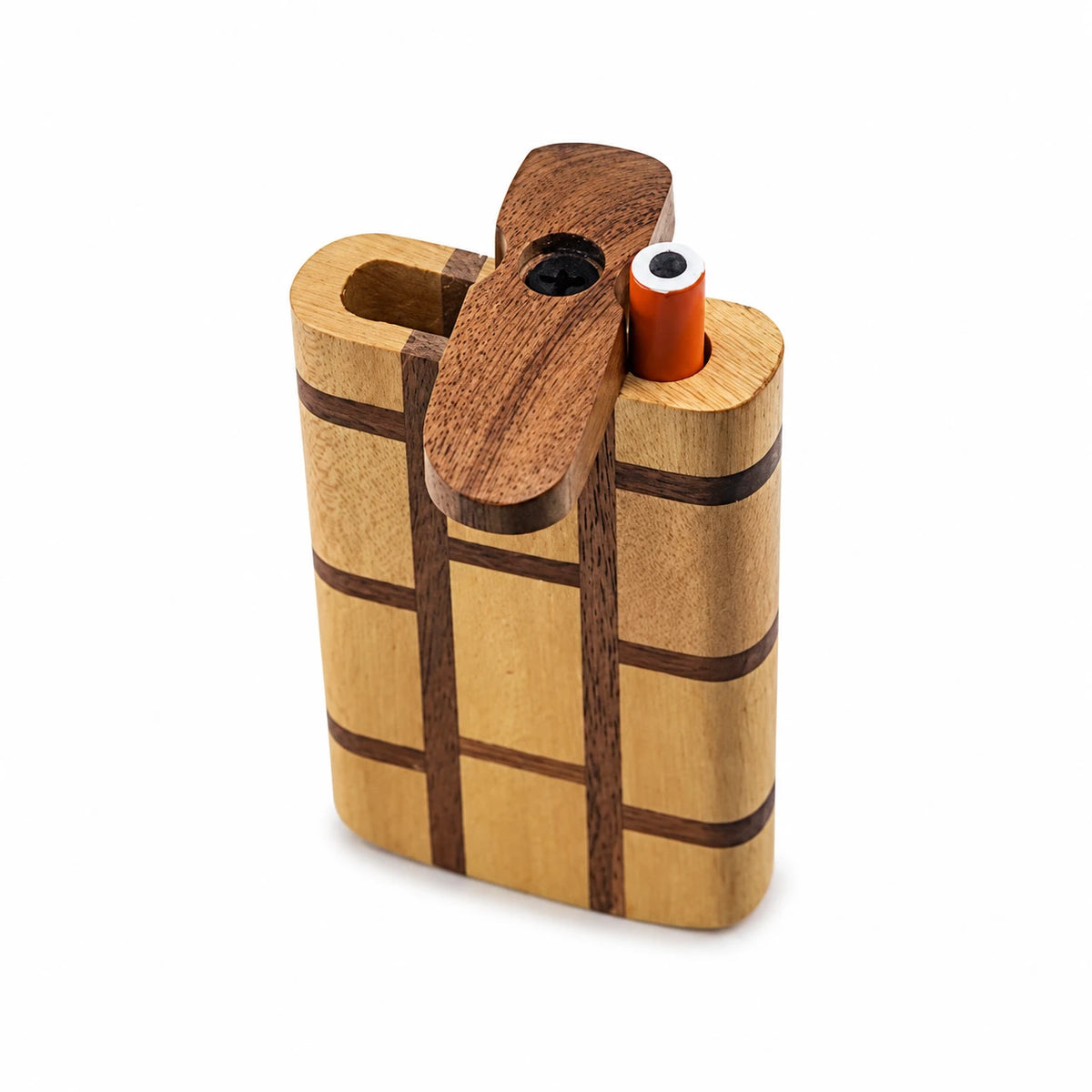 Handmade Wooden Blocked Dugout w/ One Hitter