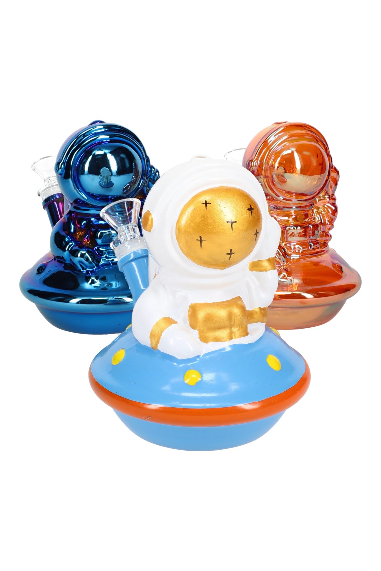 Astronaut UFO Mini Bong “Glasstronaut” – 6″