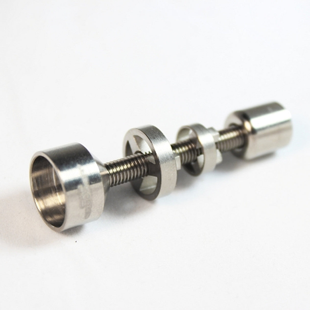 Cali Crusher Adjustable Titanium Nail for Dab Rigs, 2" Size, 14mm to 19mm Joint