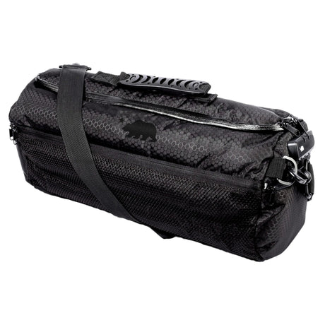 Cali Crusher Cali Duffle 16" Standard in Black with Silicone Material, Side View