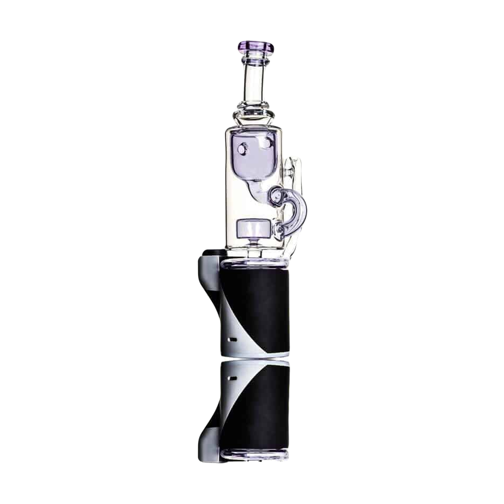 Calibear Carta Attachment Klein in Purple & Green, Thick Borosilicate Glass, 7.5" for E-Rigs