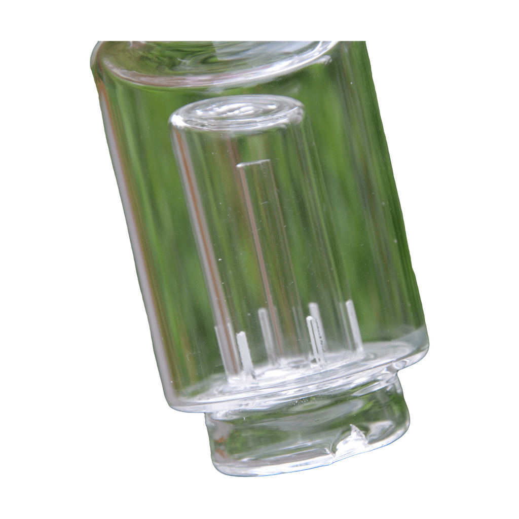 Calibear High Five Duo Glass Attachment, Clear Beaker Design, Heavy Wall for Vaporizers