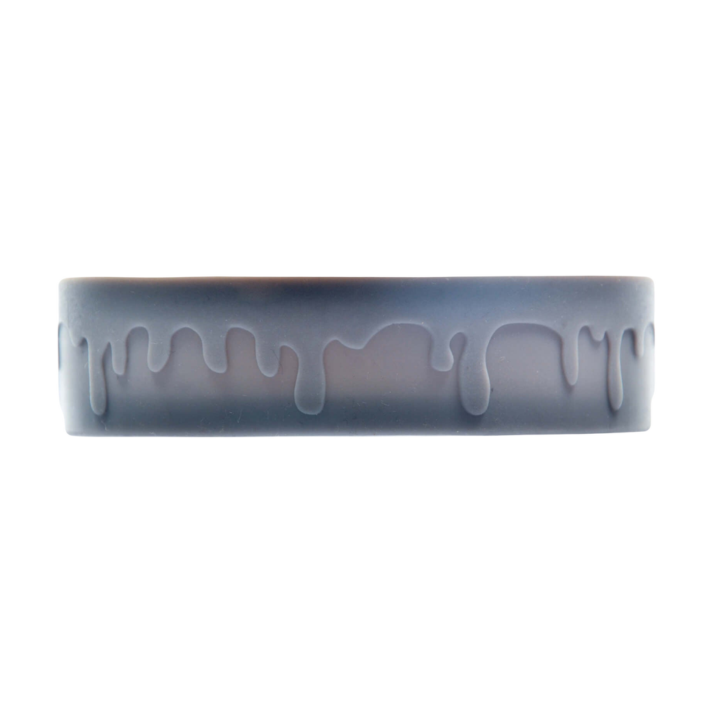 Calibear Led Silicone Base for Dab Rigs, Durable Borosilicate Glass, Front View