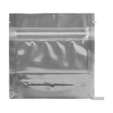 Cannaline Smell Proof Bags 50 Pack, food-grade, clear storage for dry herbs, front view