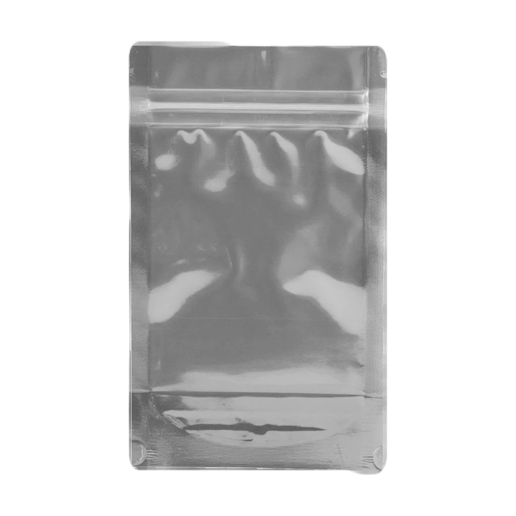 Cannaline Smell Proof Bag front view, transparent, food-grade material, 50 pack