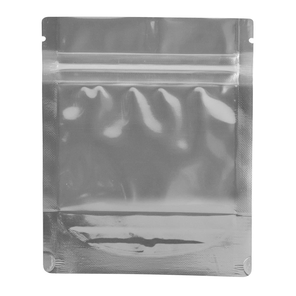 Cannaline Smell Proof Bag for Dry Herbs - Food Grade Material, 50 Pack, Front View