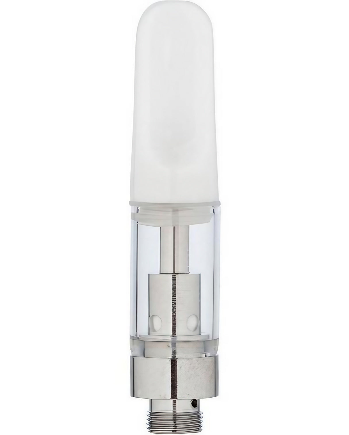 Jupiter CCELL 510 Ceramic Tank - Clear Borosilicate Glass for Concentrates & E-Liquids, Front View