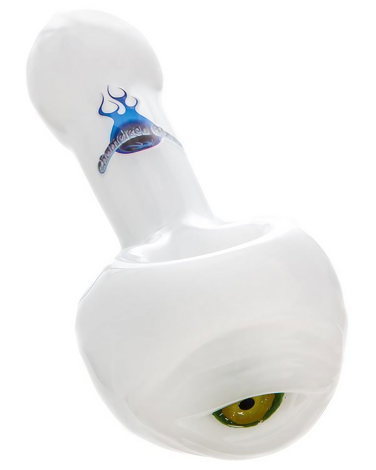 White Cyclops Pipe | Online Headshop | Dank Geek