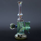 Clayball Glass "Enclave Nebula" Heady Sherlock Dab-Rig with 14mm joint and artistic design