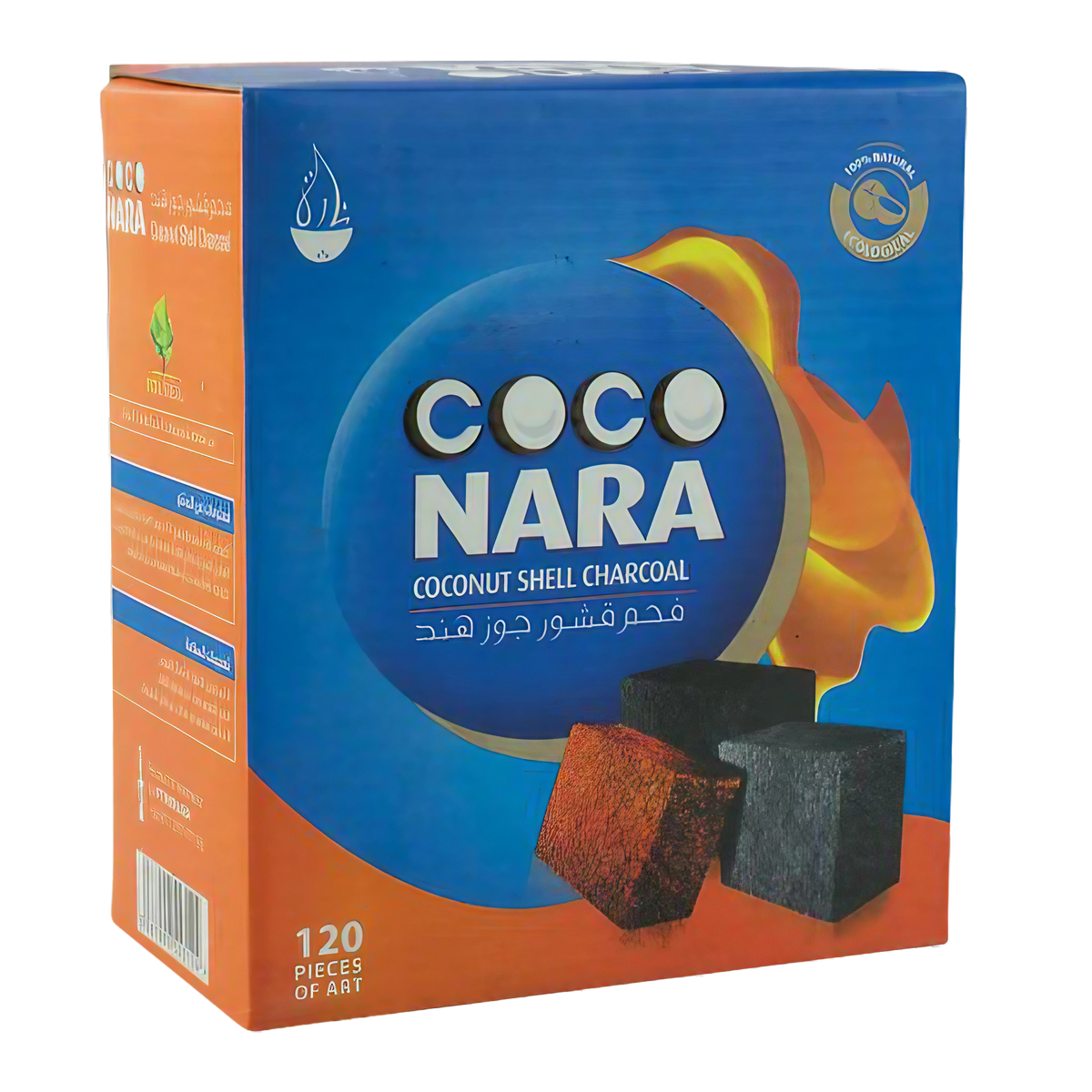 Coco Nara Hookah Charcoal - 120 Pack
