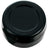 Black silicone concentrate keeper, portable and closable design, for oils and wax storage