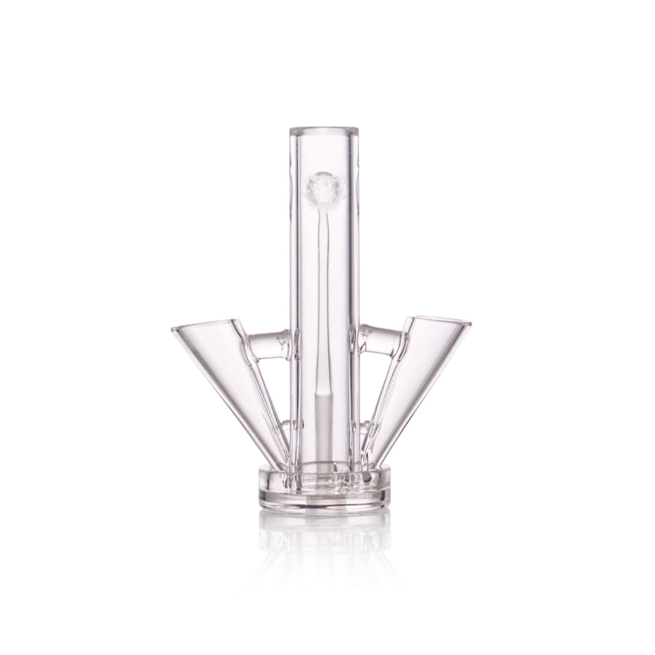 Golden Goat Control Tower quartz banger with double funnel - alternate view 2