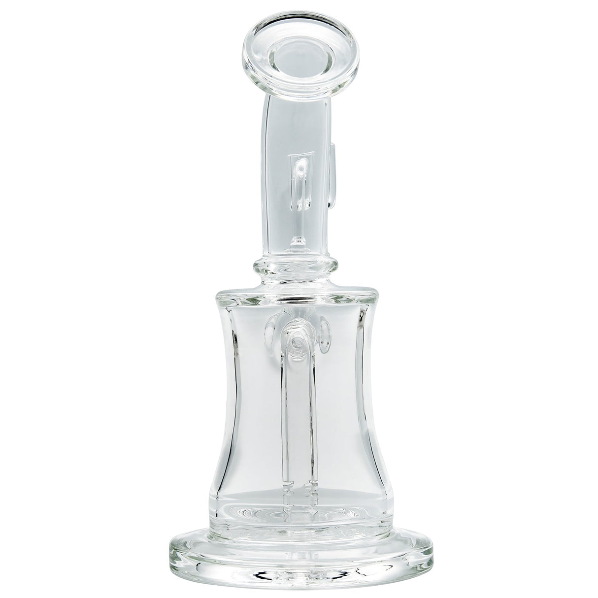 Glassic Crystal Palace Banger Hanger, 8" with Welded Stem and Polished Joint for Concentrates