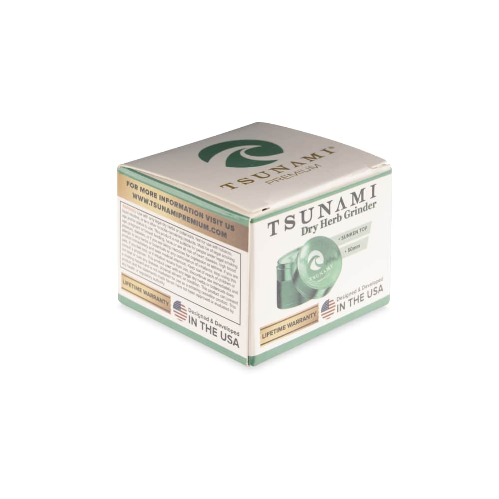 Tsunami Sunken Top 2" 4-Piece Grinder