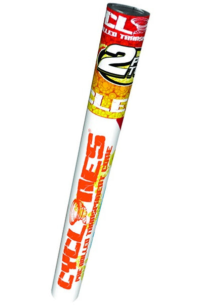 Cyclones Pre-Rolled Clear Cigar Tube Pimperschnaps Flavor - 24 Pack Front View