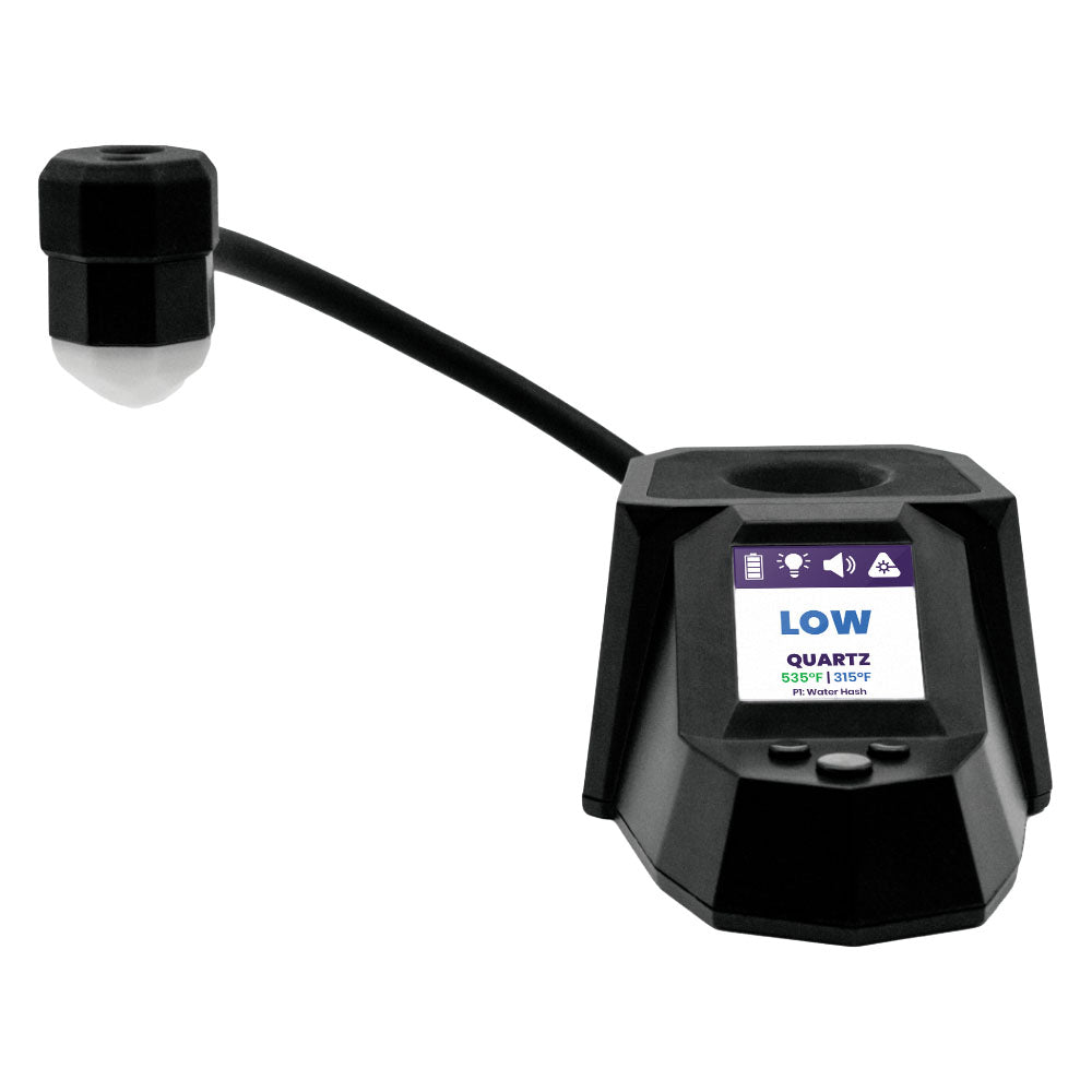 Dab Rite PRO Digital IR Thermometer for Dab Rigs - Front View with 2000mAh Battery