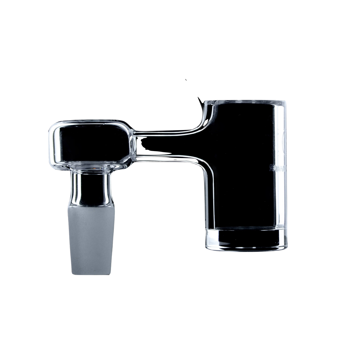 DANK BANGER Seamless Flat Quartz Banger Combo, 90 Degree Joint, 14mm