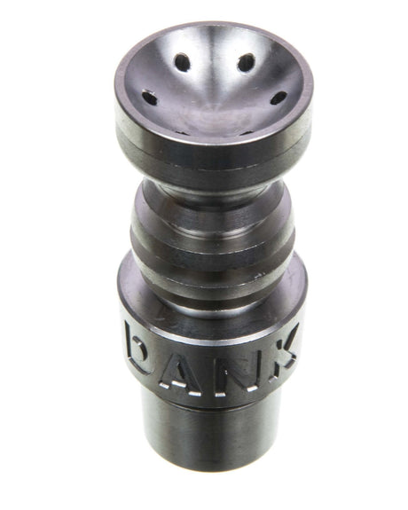 Dank Tools Titanium Nail with Showerhead Dish, Male Joint, Durable Design, Front View