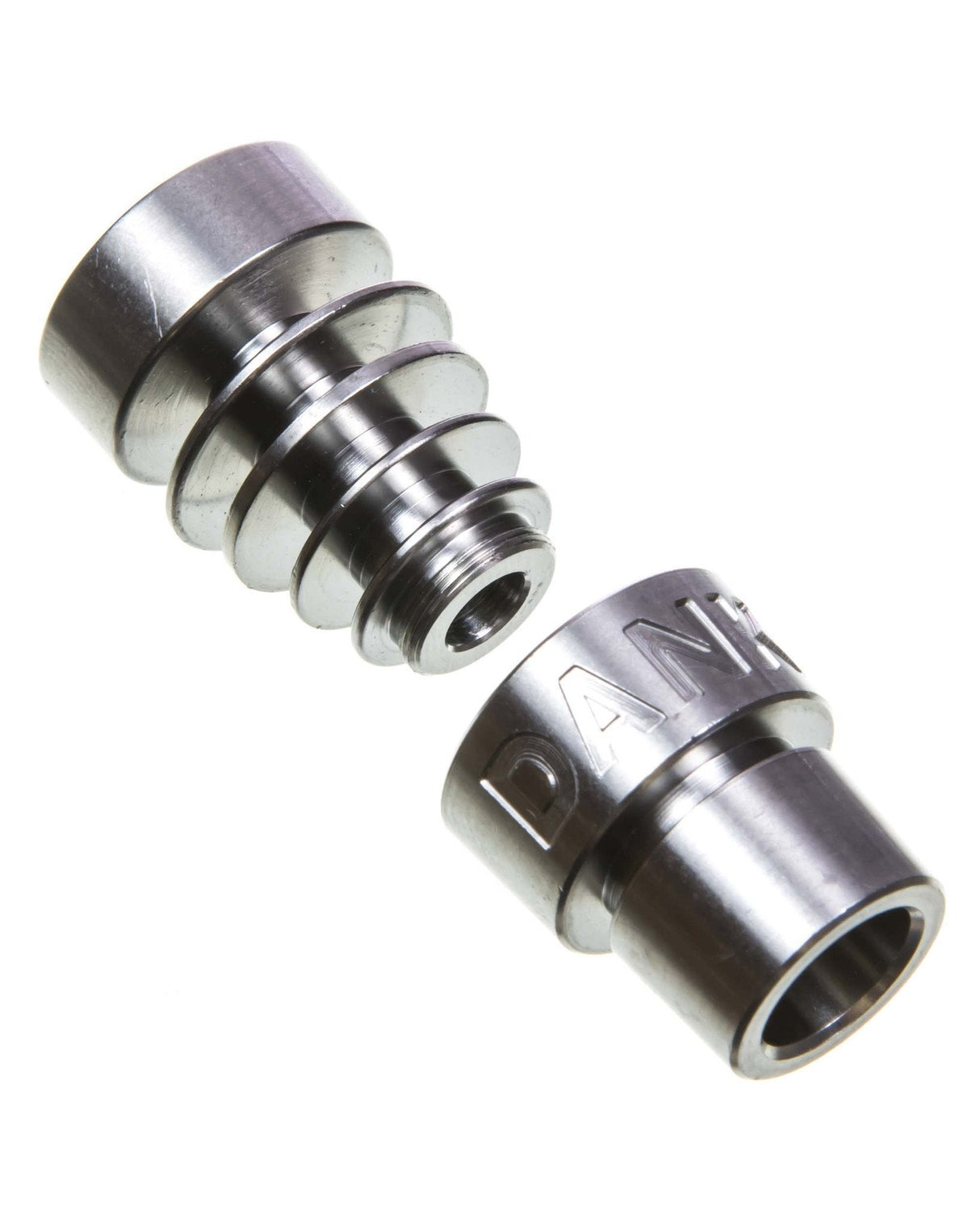 Dank Tools Titanium Nail for Dab Rigs, 14mm/18mm Male Domeless, Durable Design