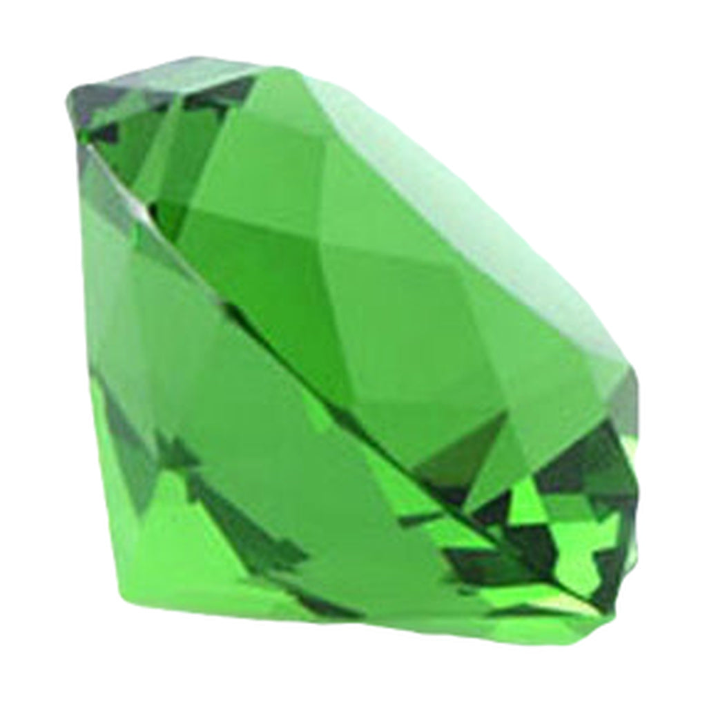 The Stash Shack Diamond Cut Glass Carb Cap in Green - Ideal for Dab Rigs