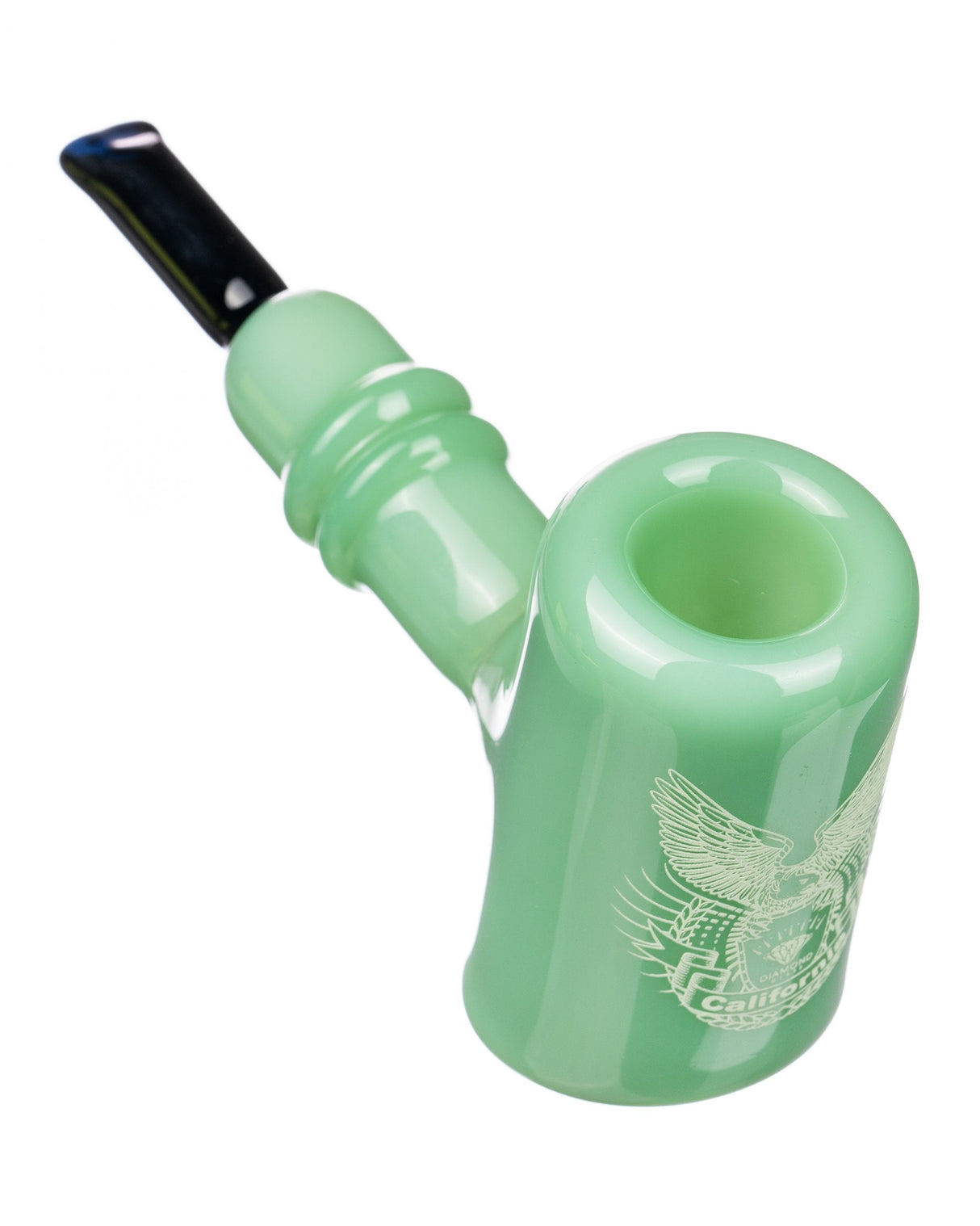 Diamond Glass Classic Sherlock Hand Pipe | Online Headshop | Dank Geek