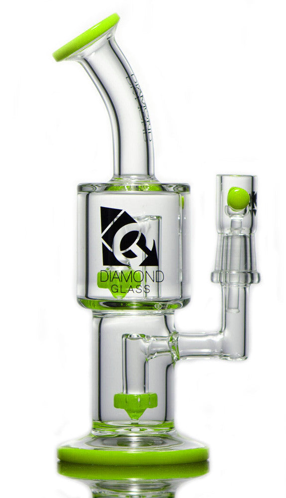 Diamond Glass - Hang Man Circle Perc | Online Headshop | Dank Geek