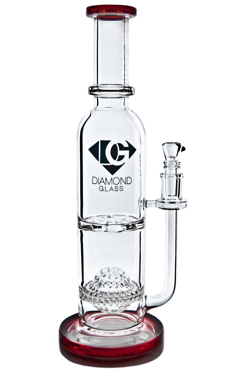Diamond Glass - Honeyglobe 13'' | Online Headshop | Dank Geek