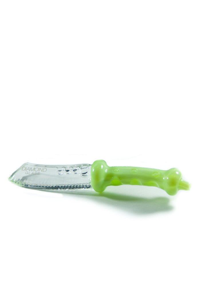 Diamond Glass - Knife Handpipe | Online Headshop | Dank Geek