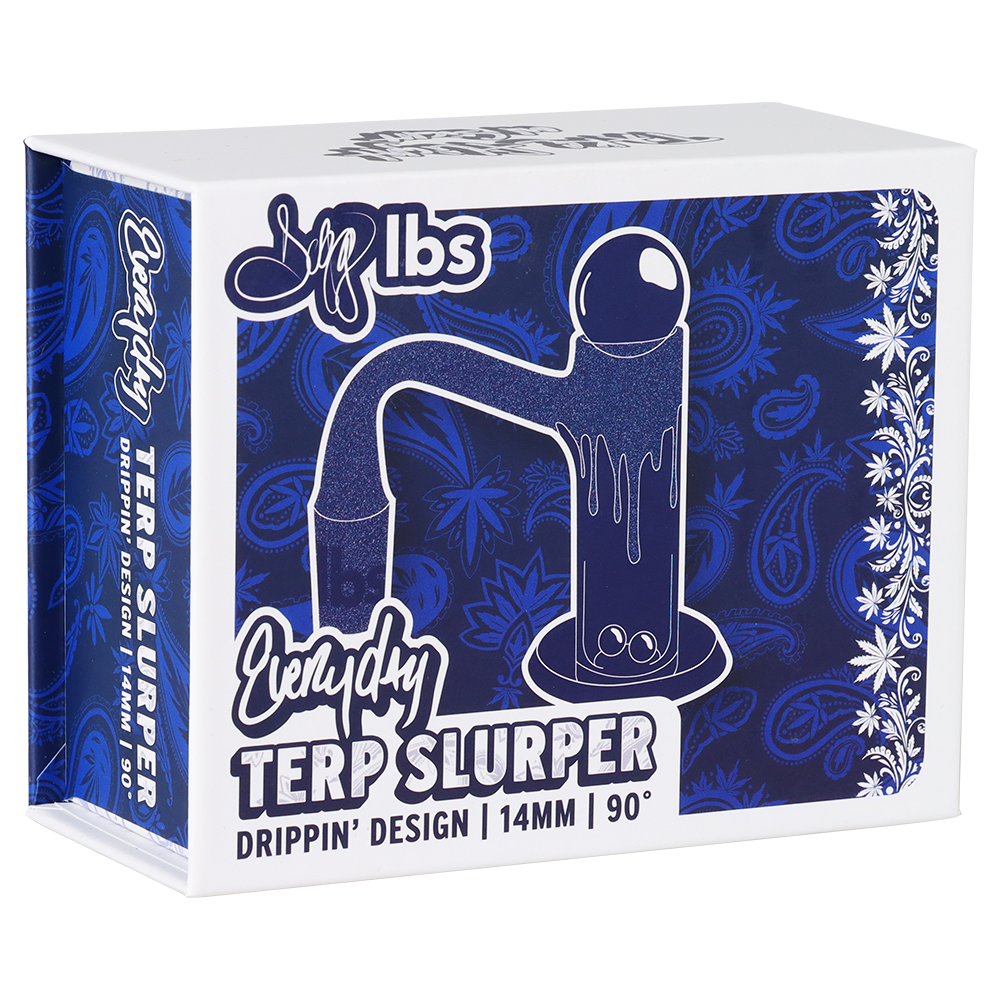 Dogg Lbs Everyday Frosted Drippin' Terp Slurper Banger Set | 14mm M | 90D