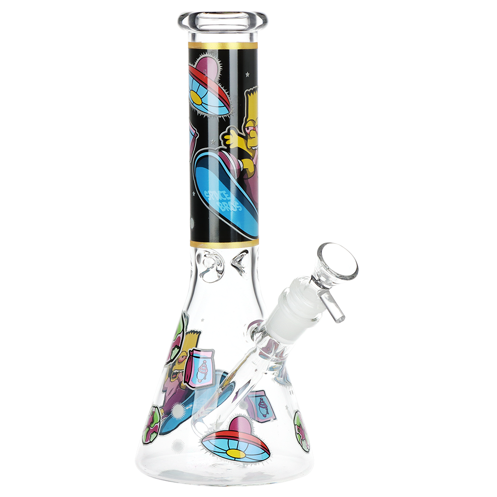 Don't Have A Cow Beaker Glass Water Pipe | 10" | 14mm F | Designs Vary