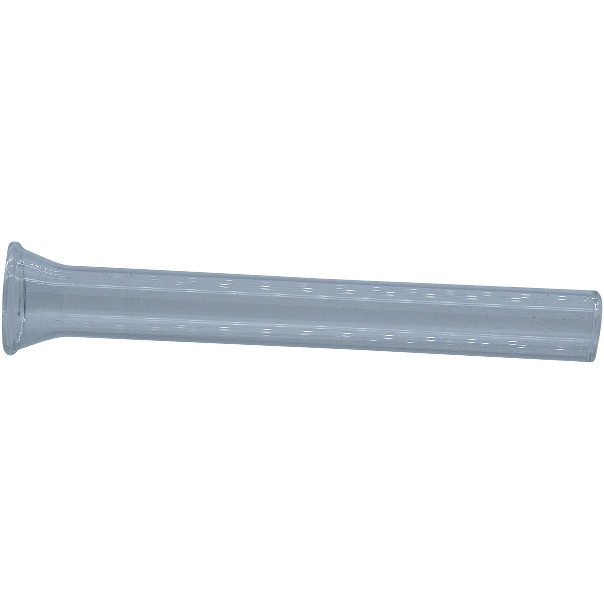 LA Pipes Borosilicate Glass Down-Stem for Grommet Joint Water-Pipes, Front View