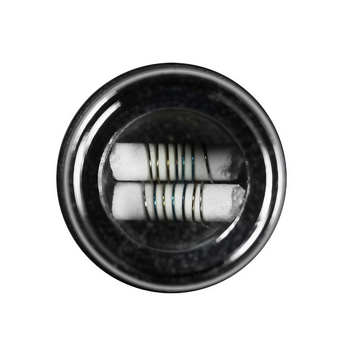 Dr Dabber Aurora Dual Ceramic Atomizer top view, high-quality vape replacement part