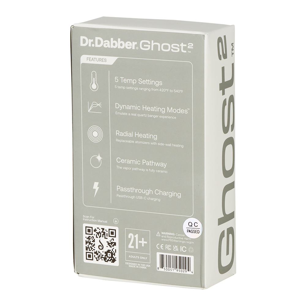 Dr. Dabber Ghost˛ Concentrate Vaporizer | 1000mAh