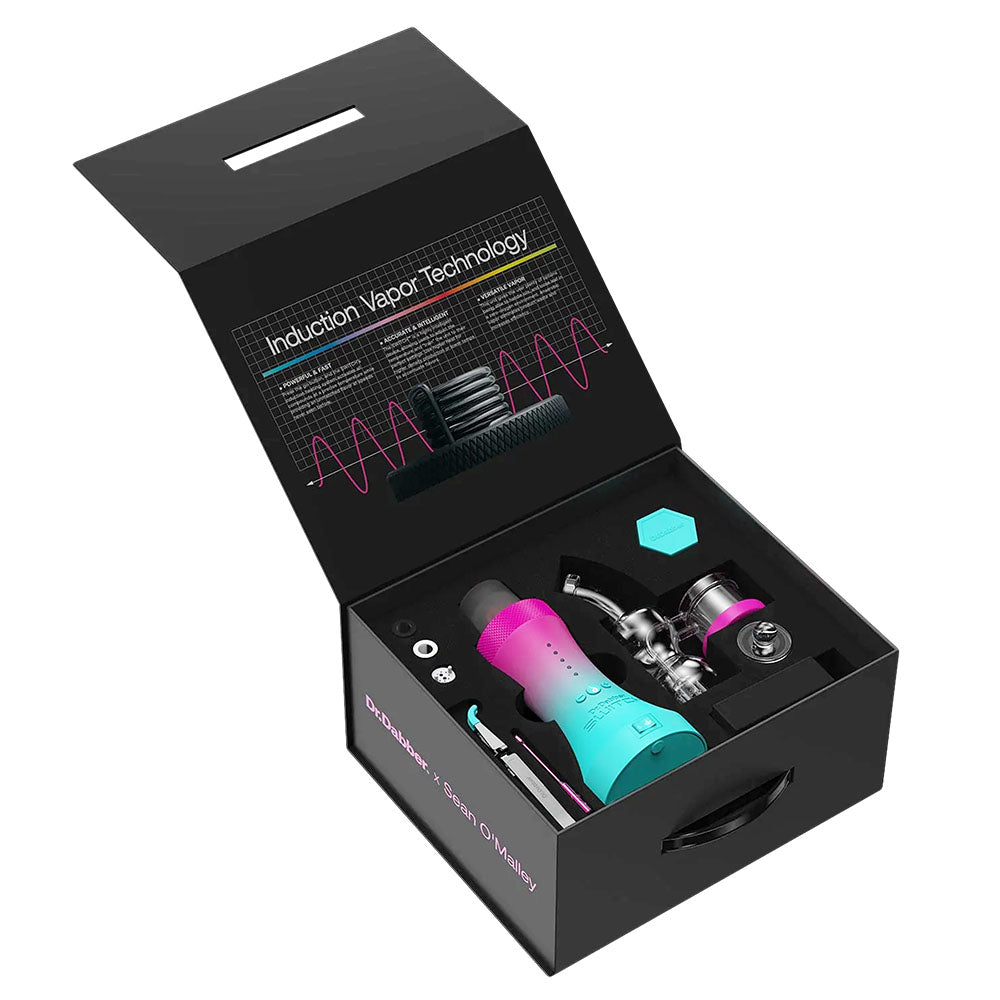 Dr. Dabber Switch™ Limited Edition Suga Sean Vaporizer with vibrant color gradient, displayed in box