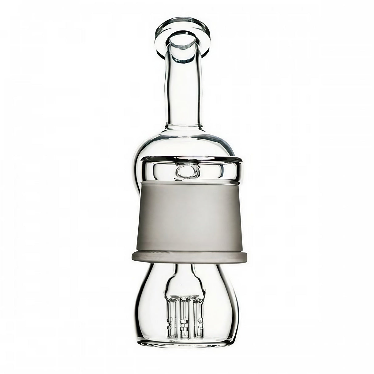 Dr. Dabber Switch™ Vaporizer with ceramic insert and quartz bucket, front view on white background