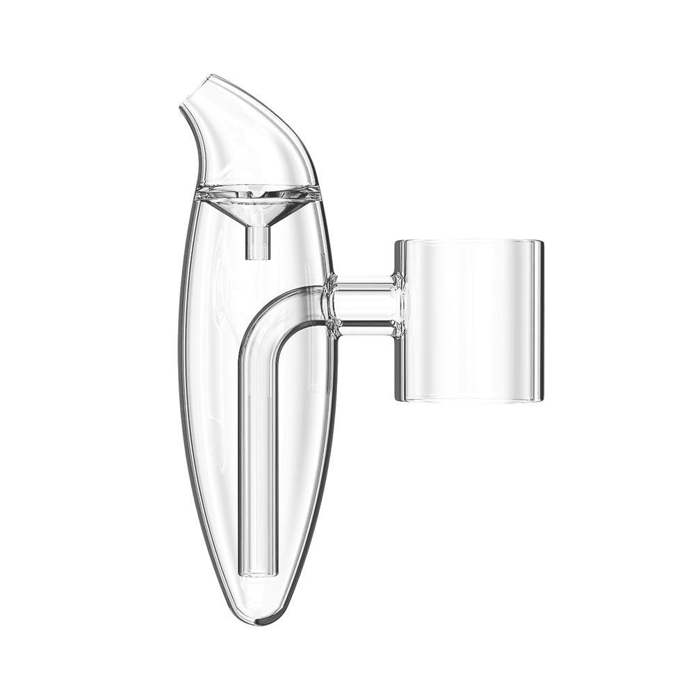 Dr. Dabber XS™ Vaporizer with Quartz Bucket - Clear Borosilicate Glass, Side View