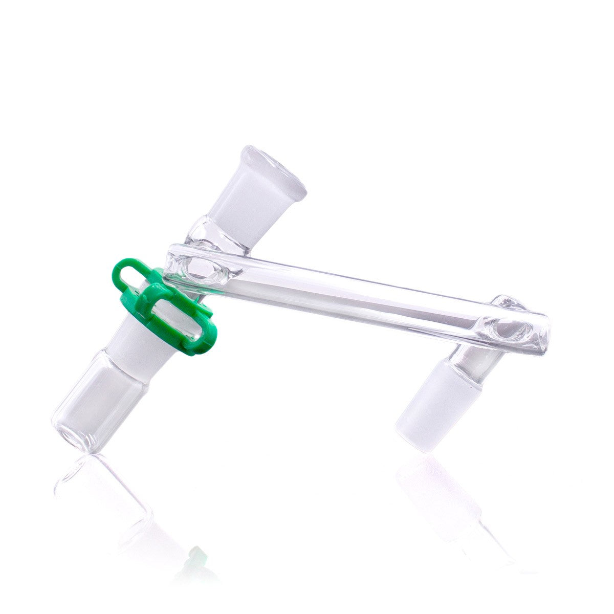 The Stash Shack Dropdown Reclaim Catcher Adapter, 90Β° angle, Female 14mm to Male 14mm variant