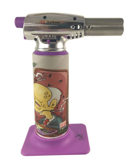 Dunkees Custom 6" Torch - Meltdown with Artwork - Front View on White Background