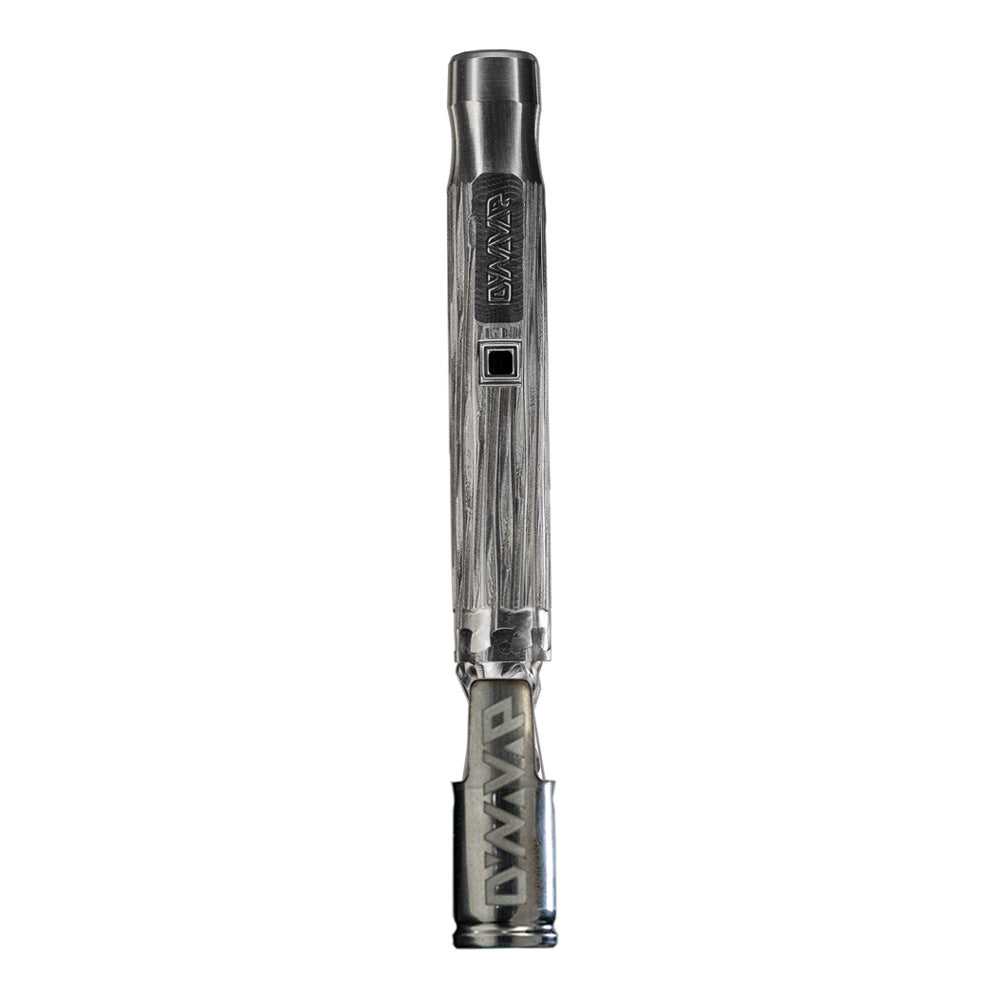 DynaVap The M Plus 2023 VapCap, front view, stainless steel thermal extraction device
