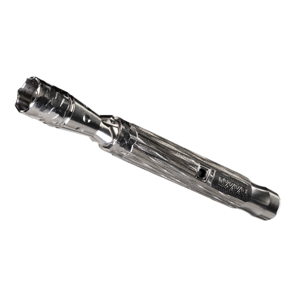 DynaVap The M Plus 2023 VapCap, stainless steel thermal extraction device, diagonal view