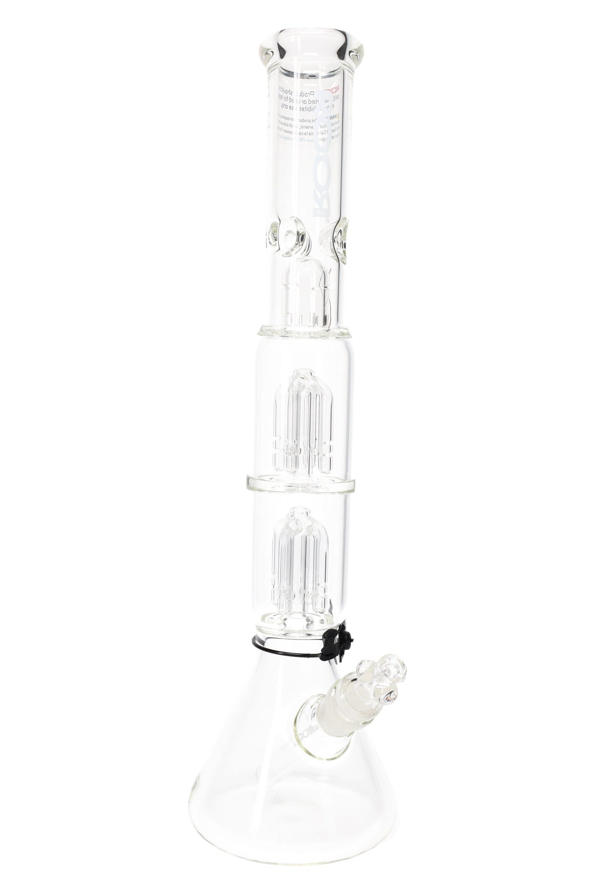 ROOR Tech 17β³ Beaker Bong with Double Tree Percs β 5mm Glass
