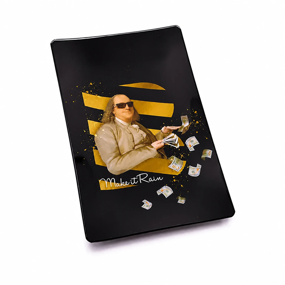 Benji Shatter-Resistant Glass Tray Kit Make it Rain